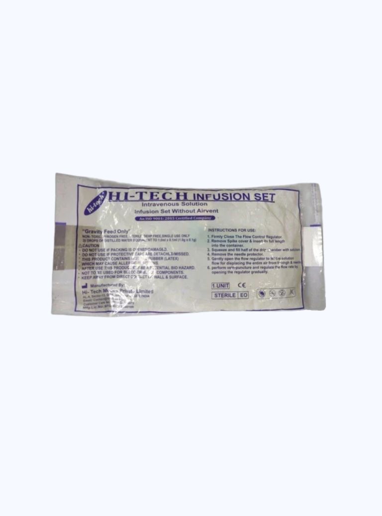 STERILE HYPO INFUSION SET (21G X1-1/2")